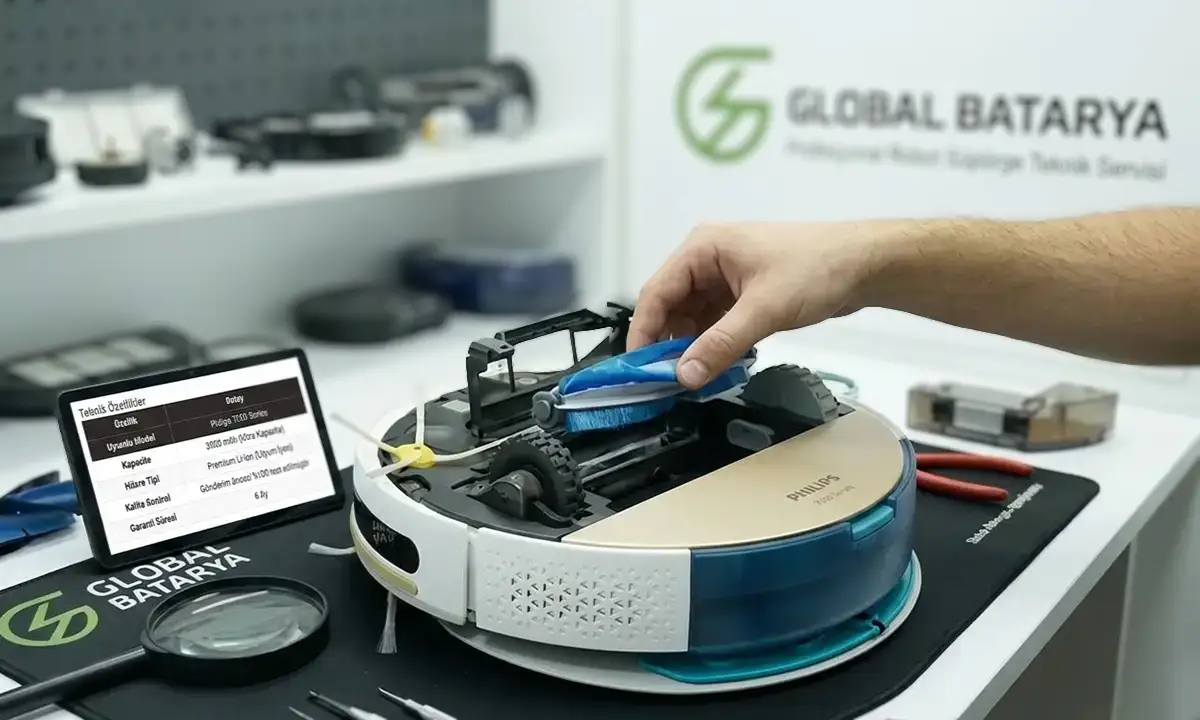 Philips Robot Süpürge Ana Fırça Hatası Neden Olur? Çözümü