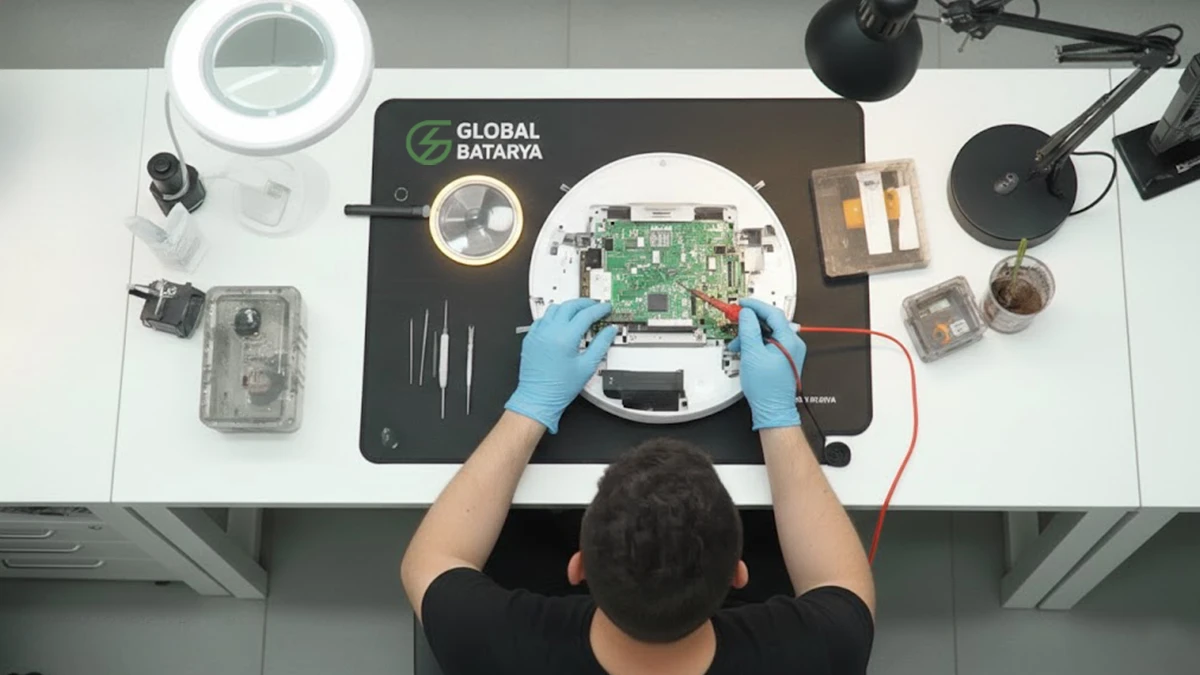 Robot Süpürge Sensör Onarımı | Navigasyon & Çarpma Sensörü Tamiri