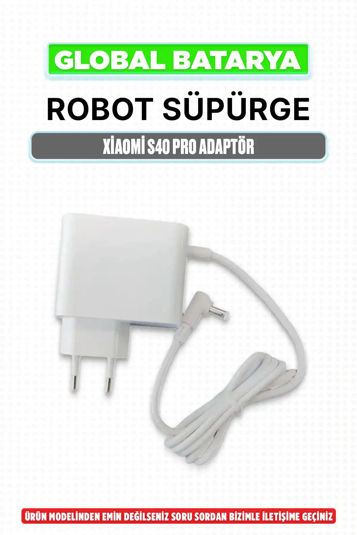 Xiaomi S40 Pro Orijinal Şarj Adaptörü – Çıkma Test Edilmiş