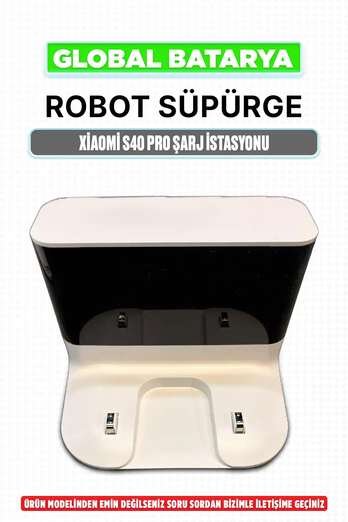 Xiaomi S40 Pro Orijinal Şarj İstasyonu Ünitesi (Şarj Dock) – Çıkma Test Edilmiş