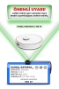 360 S7 Uyumlu Robot Süpürge Bataryası 14.4v 2600mAh Li-ion Pil (Orijinal Kapasite)