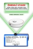 360 S7 Uyumlu Robot Süpürge Bataryası 14.4v 3500mAh Li-ion Pil (Ultra Kapasite)