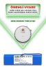 Arçelik Imperium Robo Rs 3221 Batarya 3200mAh Lityum İyon Pil Orijinal Kapasite