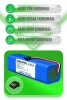 Arnica Sil Süpür ET13350 Uyumlu Robot Süpürge Bataryası 14.4v 6400mAh Li-ion Yedek Pil Yüksek Kapasite