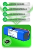 Arnica Sil Süpür ET13350 Uyumlu Robot Süpürge Bataryası 14.4v 7000mAh Li-ion Yedek Pil Ultra Kapasite