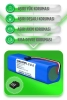 Arnica Sil Süpür Uyumlu Robot Süpürge Bataryası 14.4v 5200mAh Li-ion Yedek Pil Orijinal Kapasite