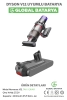 Dyson V11 Batarya 4000mAh Lityum İyon Pil (Tak Çıkar Model)