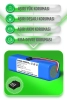 Homend Alex Laser Power 1287H Robot Süpürge Bataryası 5200mAh