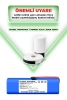 Homend Alex Laser Power 1284H Robot Süpürge Bataryası 6400mAh
