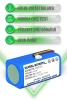 Homend Alex Laser Pro 1285H Robot Süpürge Bataryası 2600mAh Orijinal Kapasite 
