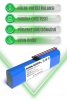 Philips Homerun 2000 Serisi XU2000-21 Robot Süpürge Bataryası 3500mAh Li-ion Pil (Ultra Kapasite)