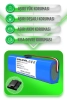 Philips Homerun 3000 Serisi Aqua XU3000-02 Batarya 5000mAh Li-ion Pil (Orijinal Kapasite)