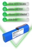 Philips Homerun 3000 Serisi Aqua XU3000-02 Batarya 5000mAh Li-ion Pil (Orijinal Kapasite)