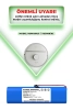 Philips Homerun 3000 Serisi Aqua XU3000-02 Batarya 5000mAh Li-ion Pil (Orijinal Kapasite)