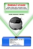 Roborock Saros Z70 Uyumlu Robot Süpürge Bataryası 5200mAh Orijinal Kapasite