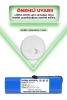 Trouver LDS Vacuum Mop Finder Robot Süpürge Bataryası 2600mAh