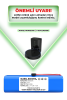 Viomi Robot Vacuum S9 UV Batarya 6400mAh Li-ion Pil (Yüksek Kapasite)